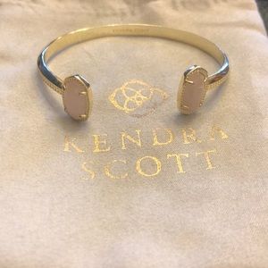Kendra Scott - Elton Gold Cuff Bracelet in Pink